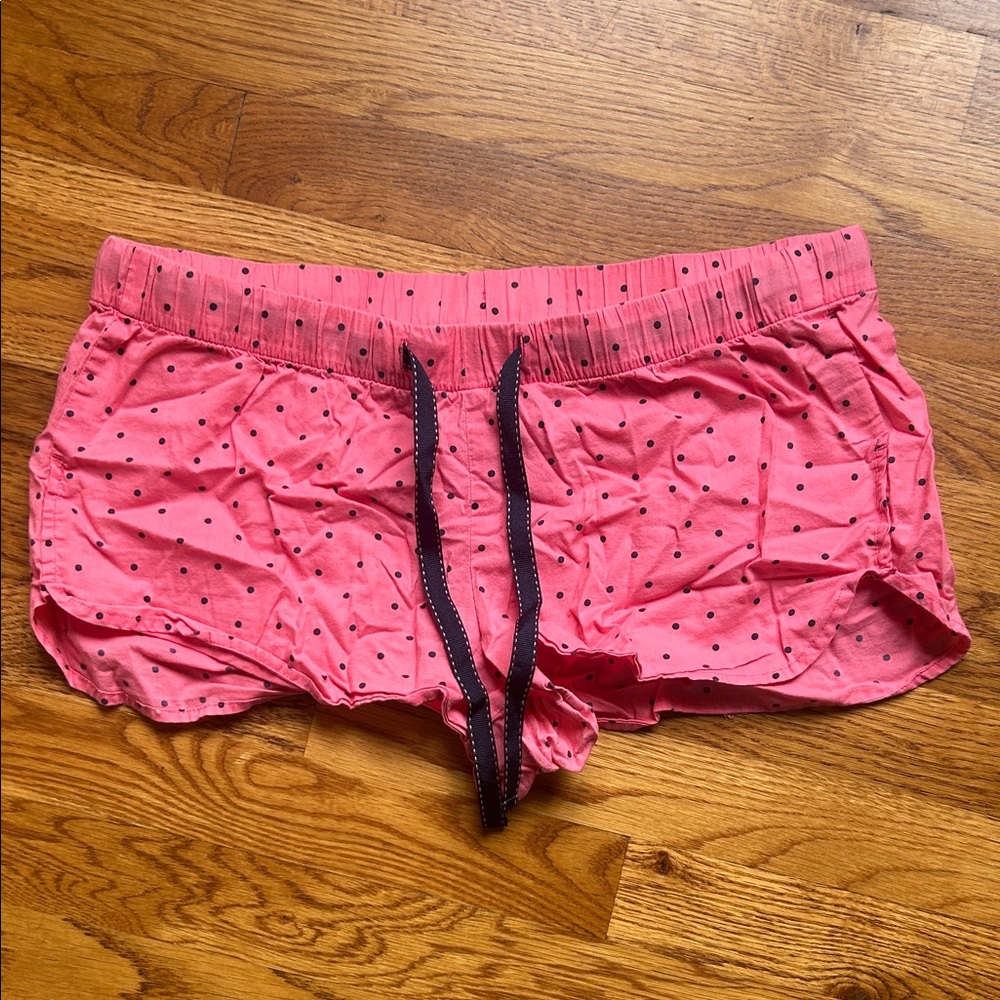 Old Navy Pink Polka Dot Pajama shorts
